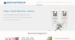 Desktop Screenshot of parsenn-produkte.ch